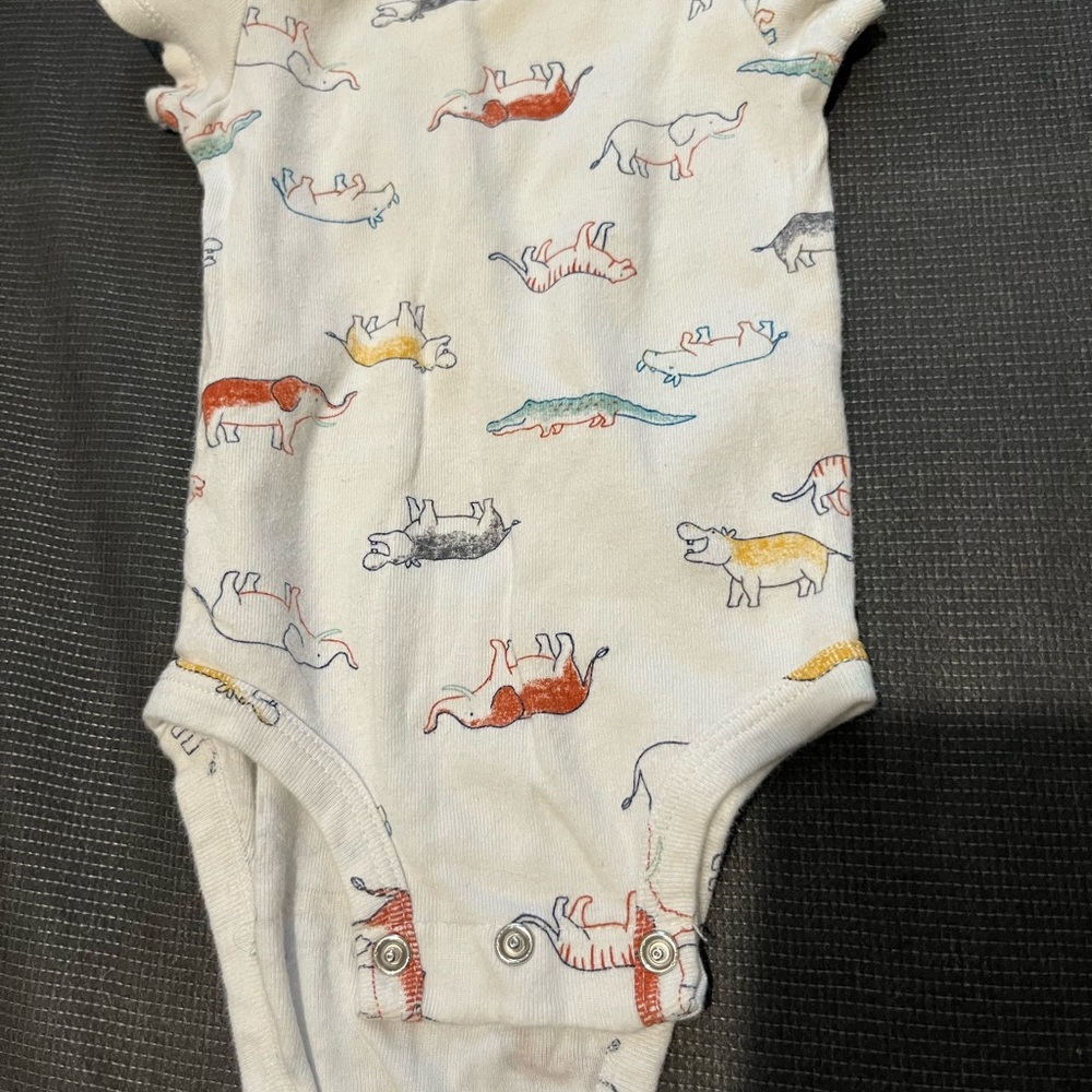 Carters Animal Print Kids Bodysuit